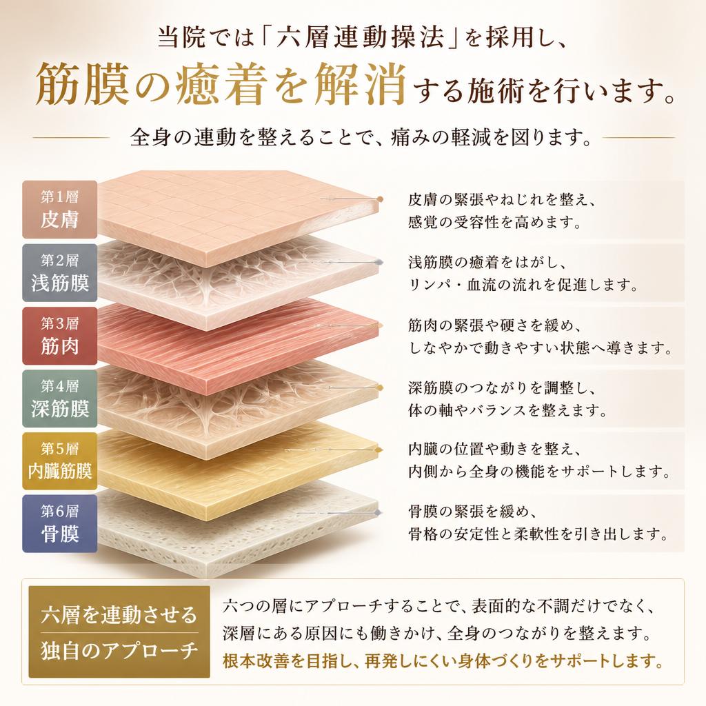 5. 六層連動操法の特徴