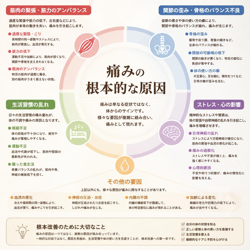 股関節の痛みの原因