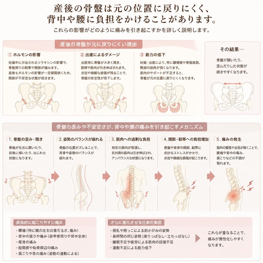 骨盤の歪みと痛みの関係