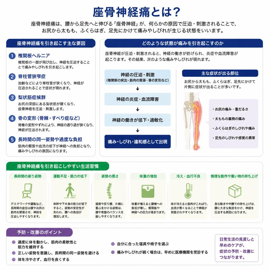 座骨神経痛の原因