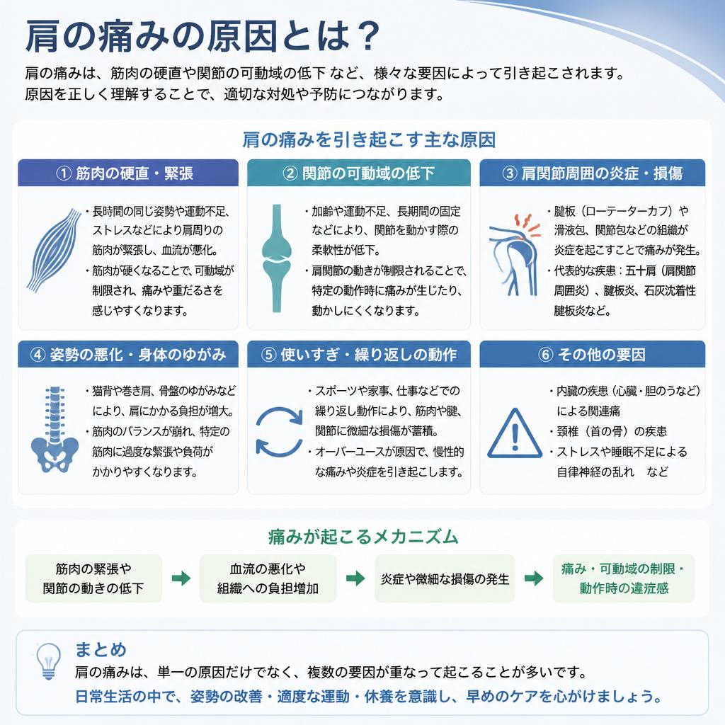 なぜ肩が痛むのか？