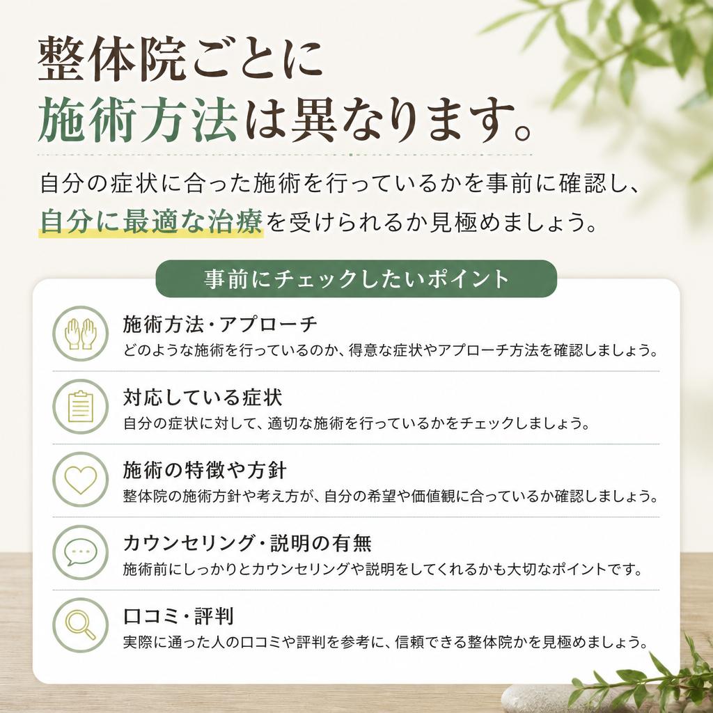 2. 施術内容を詳しく知る