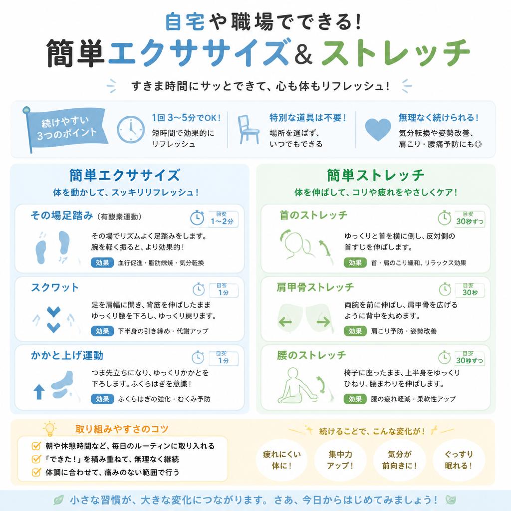 日常生活でできる姿勢改善法