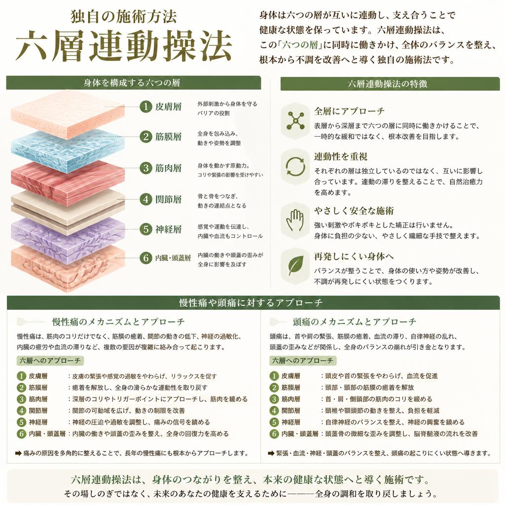 2. 六層連動操法とは？