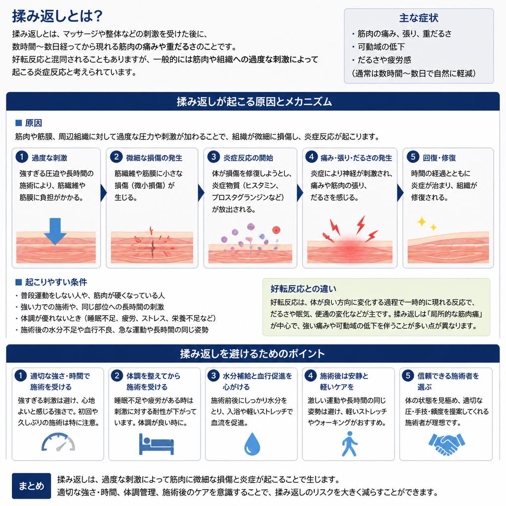 揉み返しのメカニズム