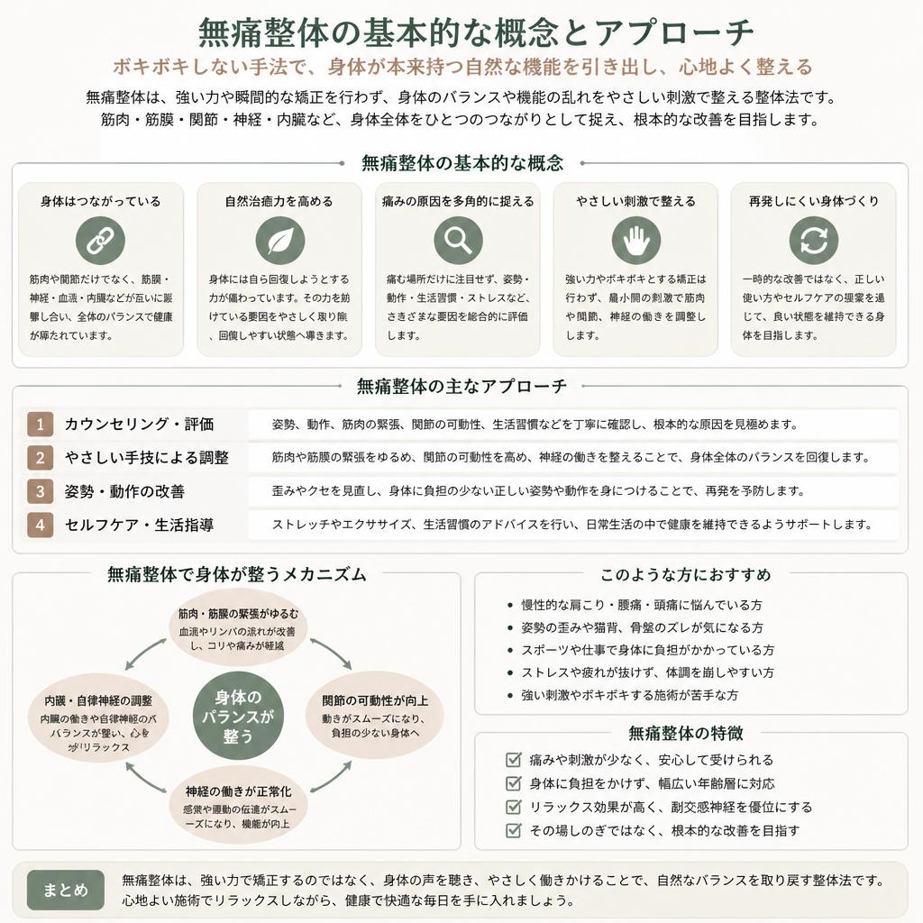2. 無痛整体とは？