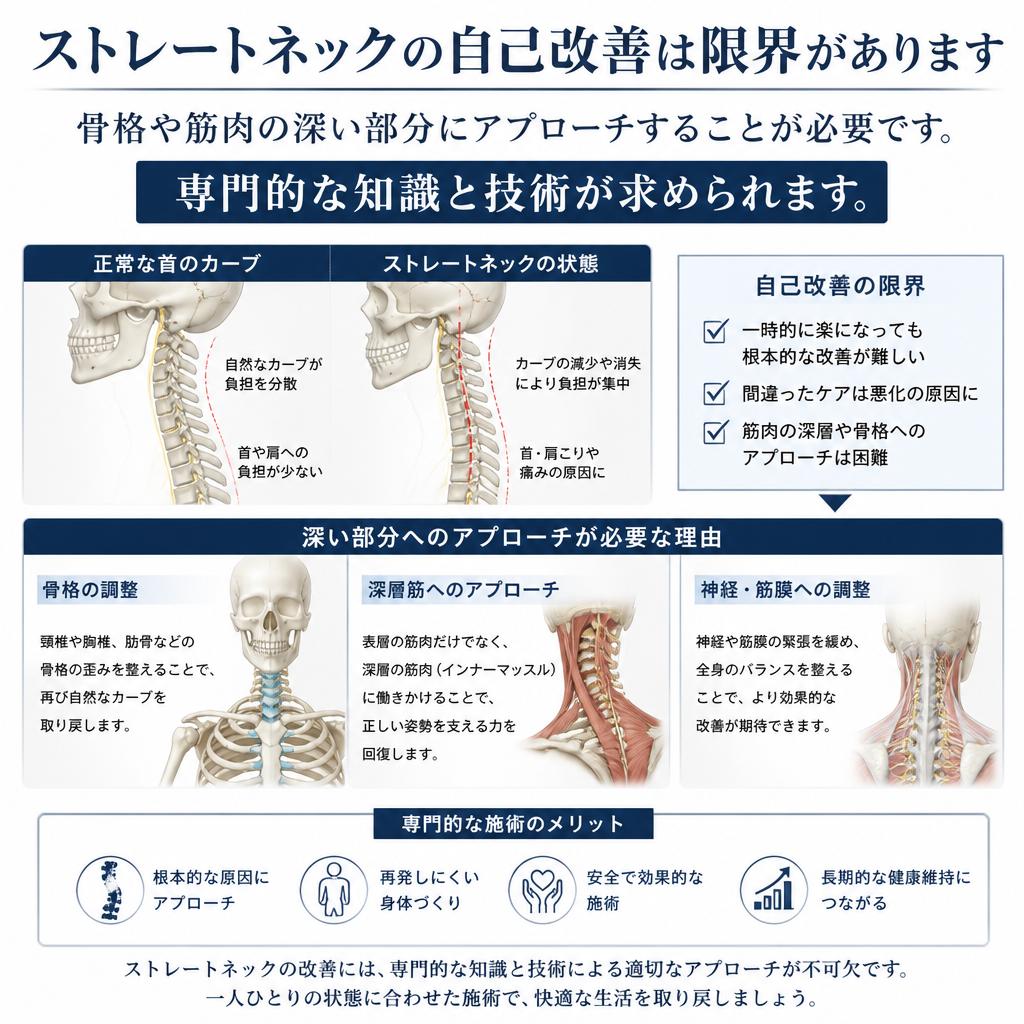 自力での改善が難しい理由